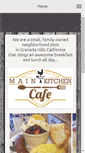 Mobile Screenshot of mainkitchencafe.com